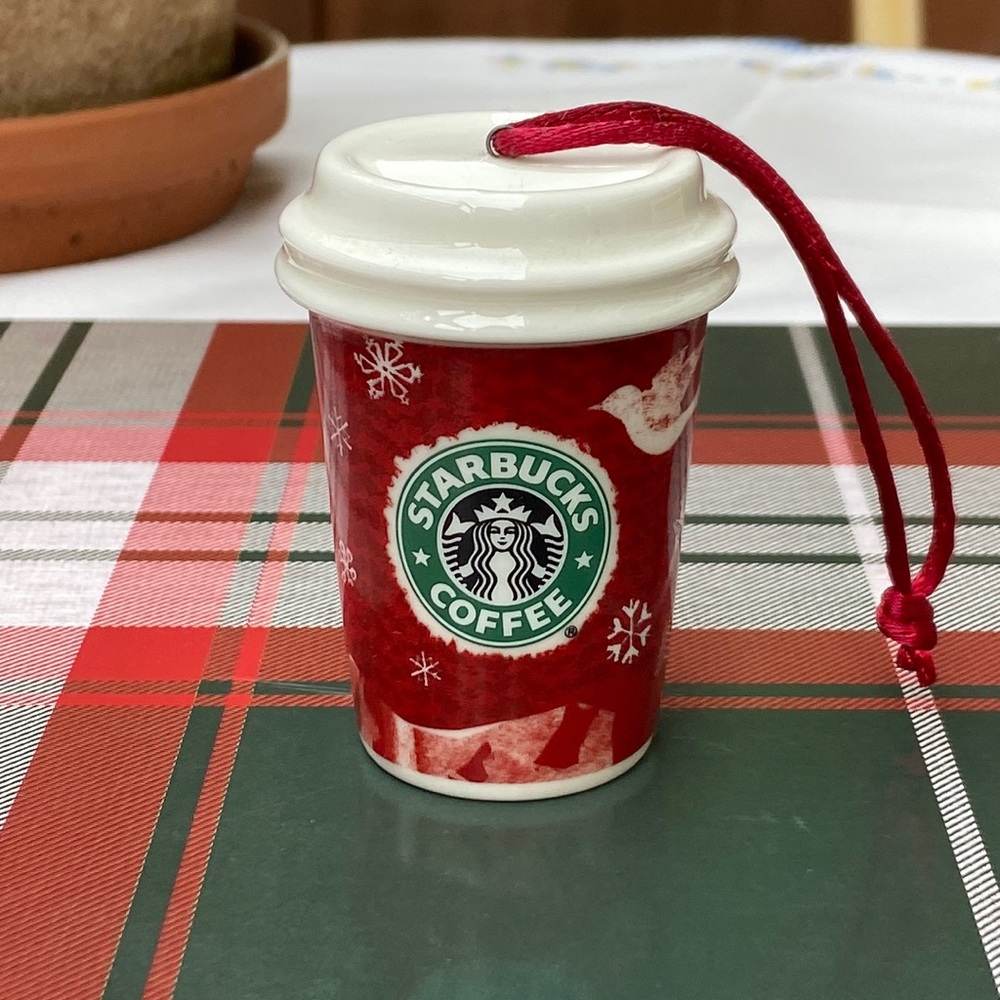 2008 Starbucks Ceramic Ornament